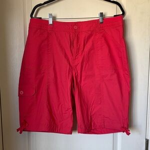 St. John's Bay Women's Salmon Cargo Shorts